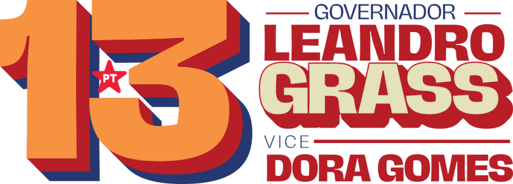 13 · Governador Leandro Grass · Vice Dora Gomes